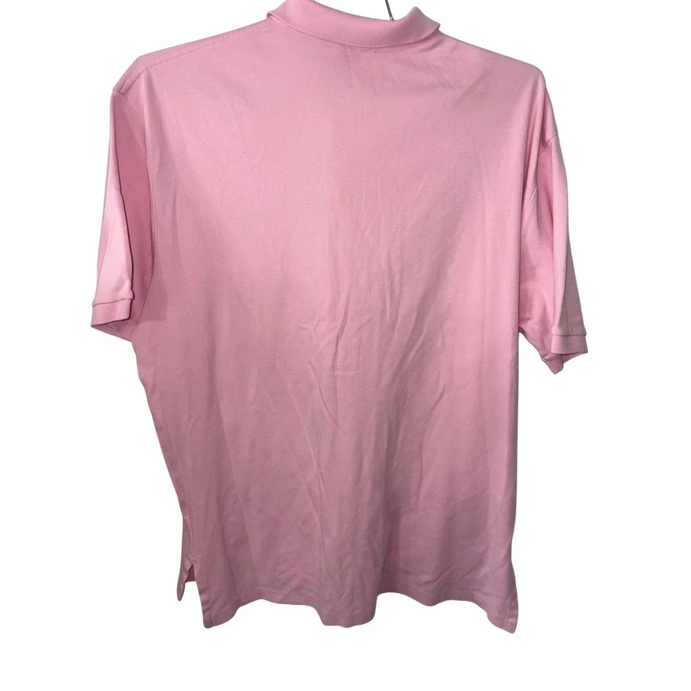 Polo Ralph Lauren Mens XL Pink Short Sleeve Embroidered Pony Polo Shirt